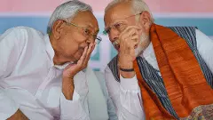 Nitish Kumar and Narendra Modi