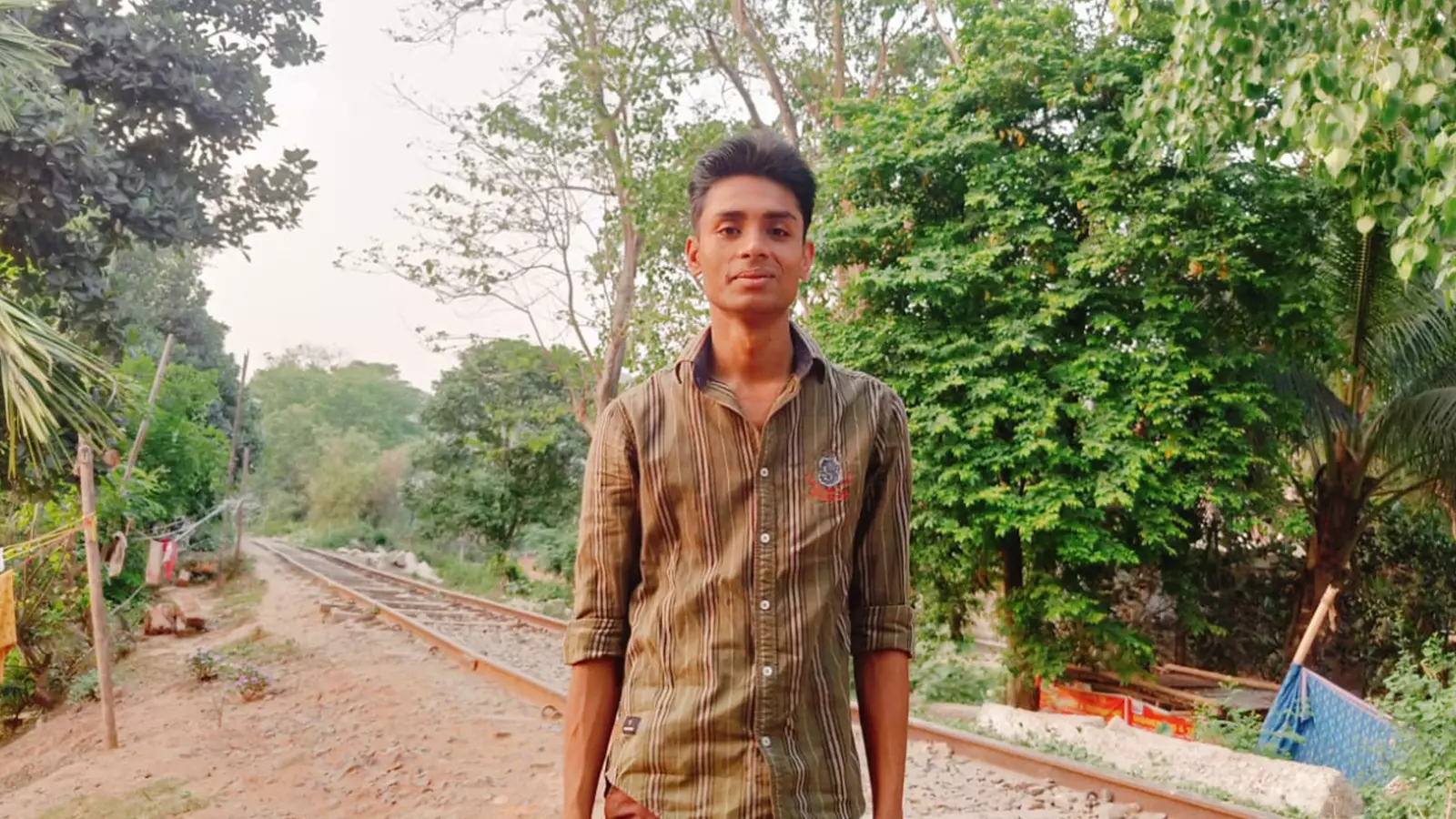 Mujhibur Khan, 20, is from Babu Basti. He is pursuing his graduation from a college in the city.