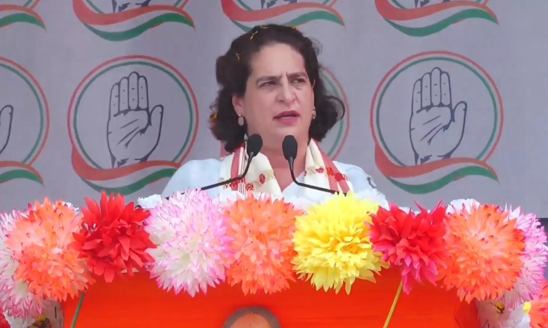 Mafia raj going on in Assam, alleges Priyanka Gandhi Vadra