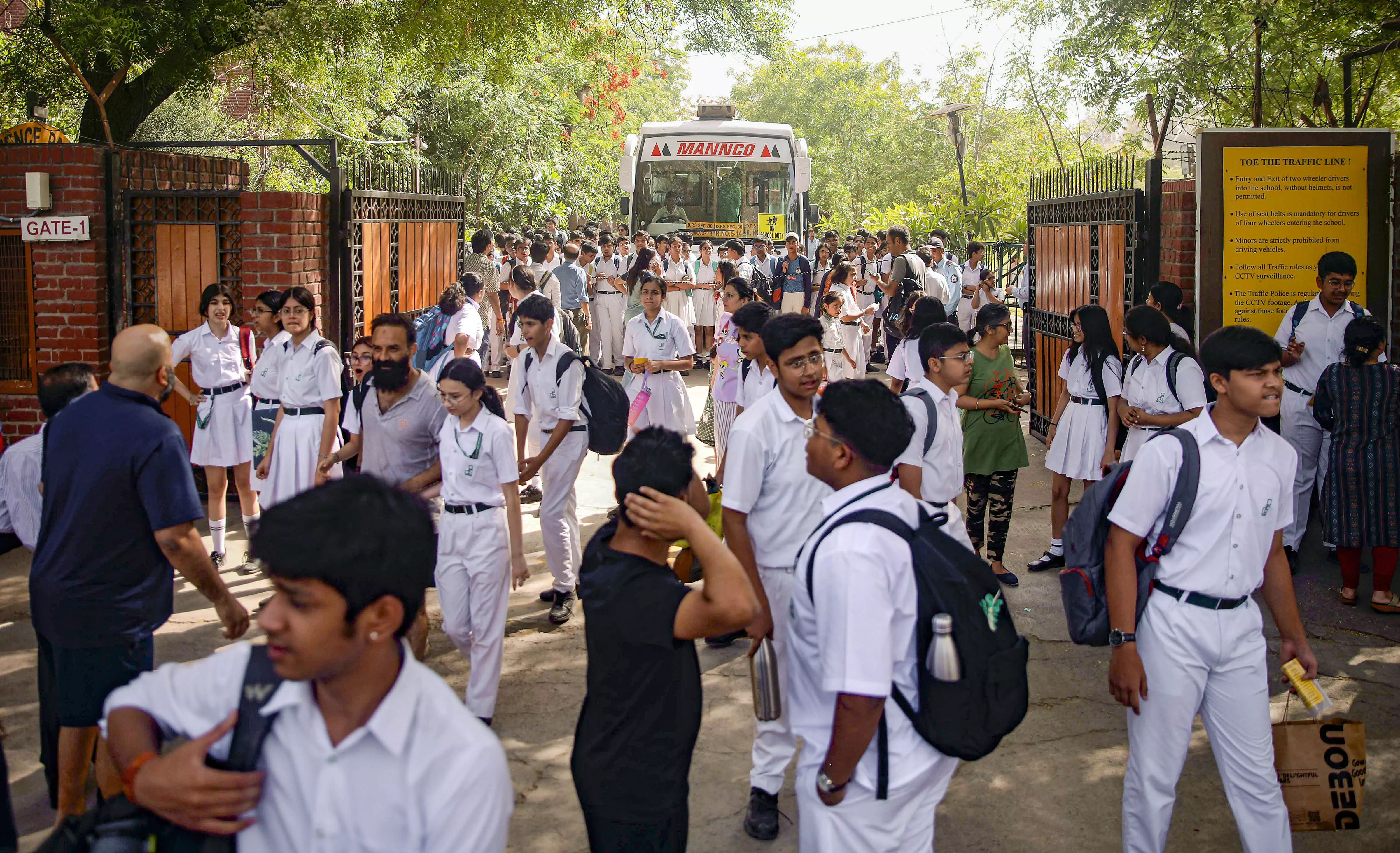 Delhi: School attendance falls day after bomb scare; principals review evacuation plans