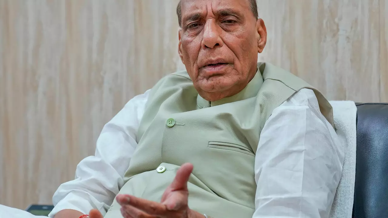 Talks with China going on well: Rajnath Singh on eastern Ladakh border row