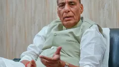 Congress playing with fire by attempting to create Hindu–Muslim divide: Rajnath Singh