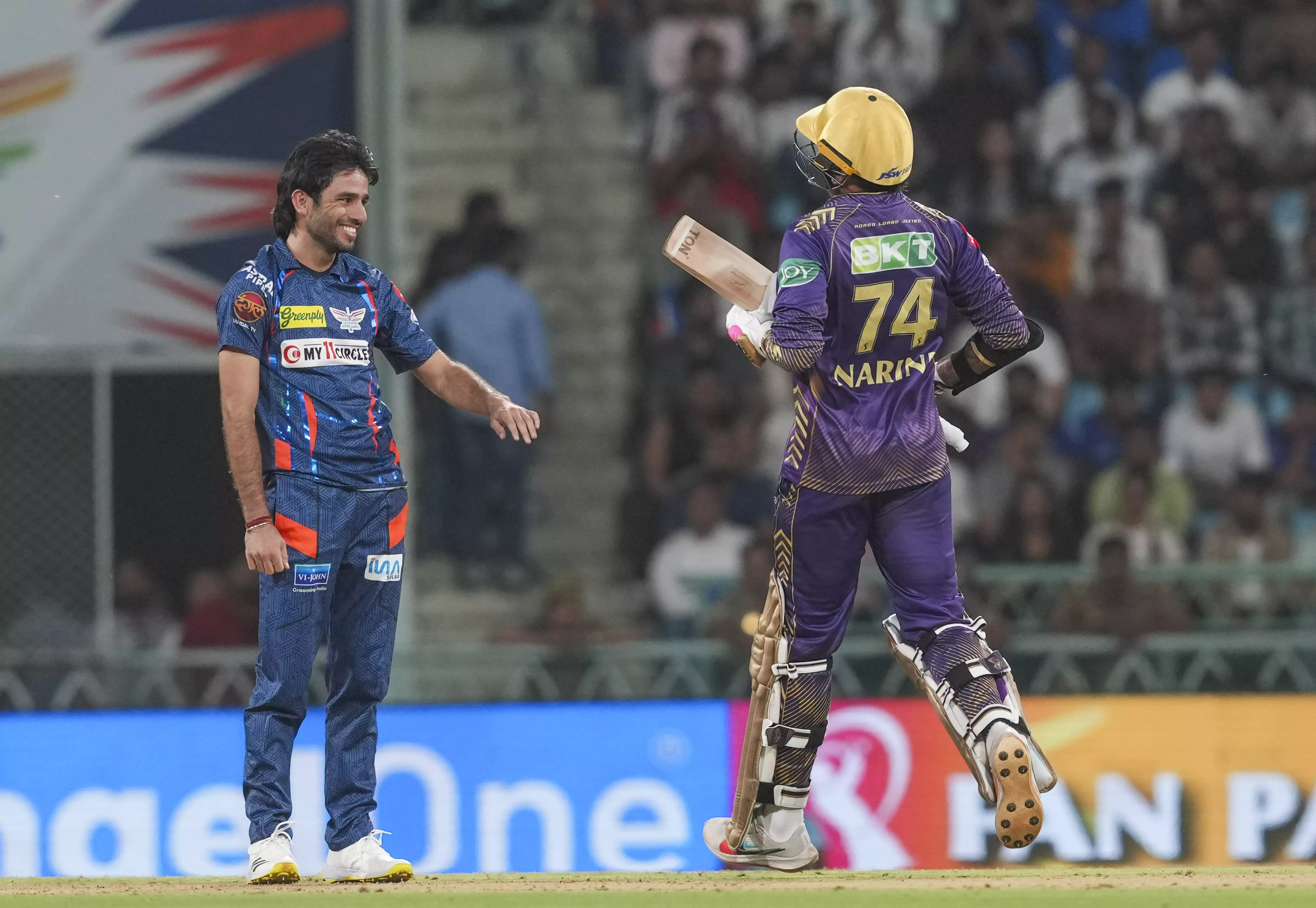 IPL 2024: Narine’s fireworks lead KKR to 98-run win over LSG, top of table
