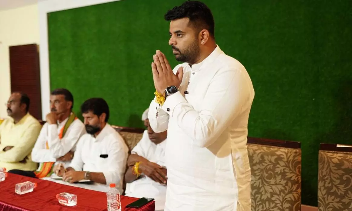 Karnataka JD(S) MP Prajwal Revanna