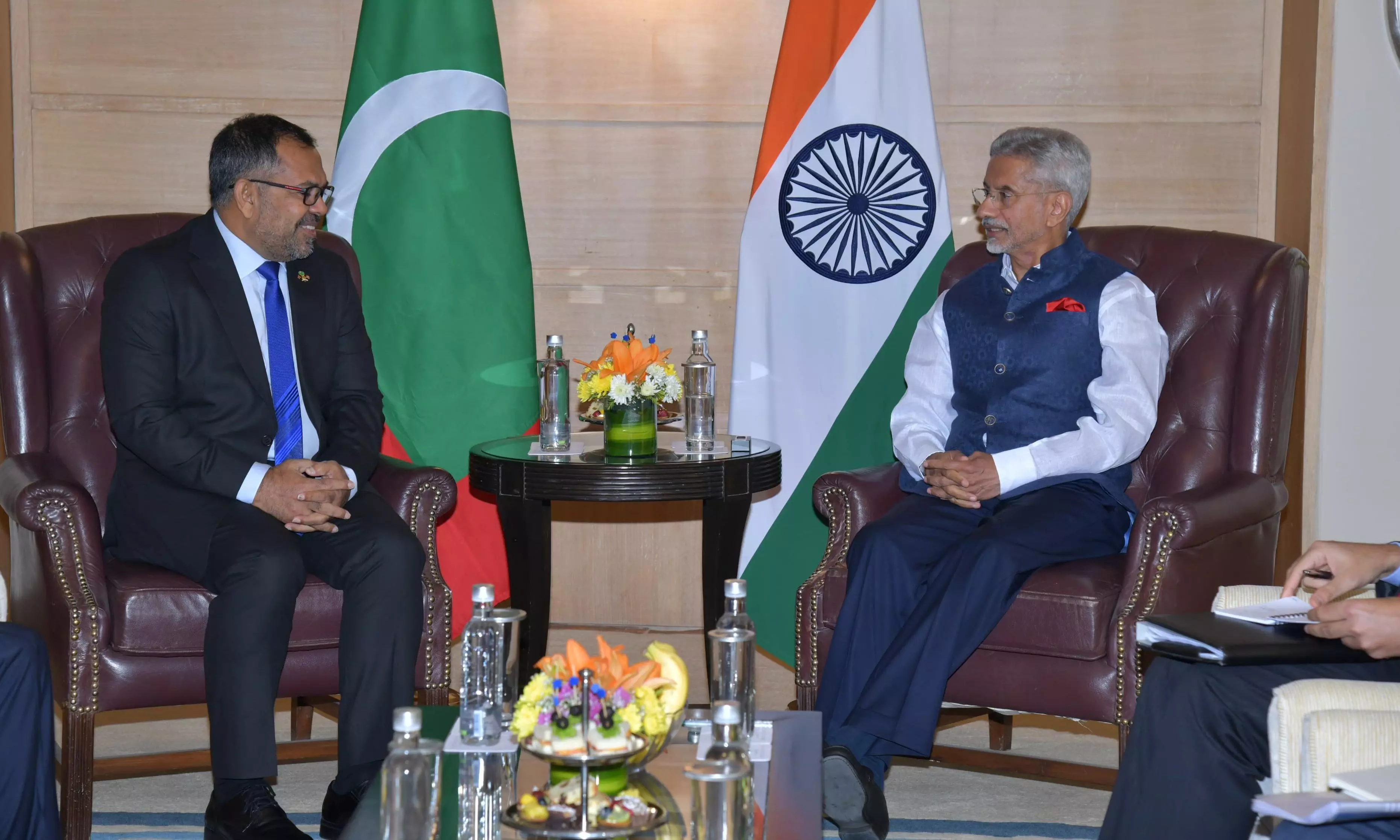 Thaw in ties? Maldives foreign minister meets Jaishankar