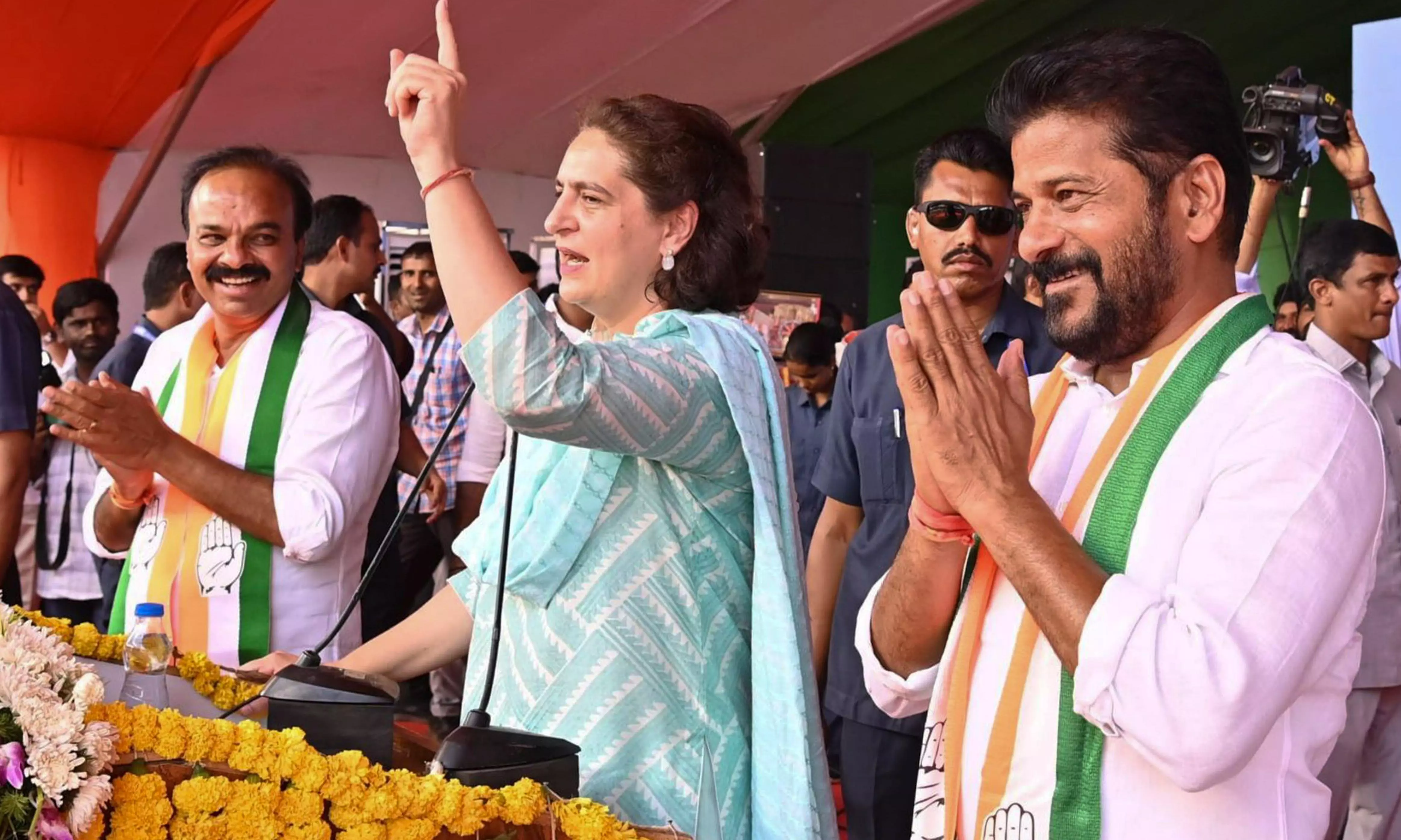 BJP seeking 400 LS seats to commit sin of changing Constitution: Priyanka Gandhi