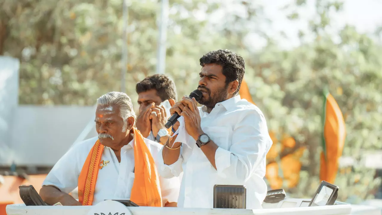 Tamil Nadu BJP President K Annamalai Tamil Nadu BJP President K Annamalai