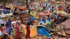 Sudan civilians displaced