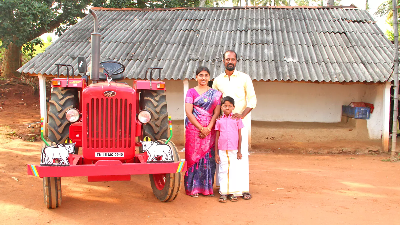 A still from the film Tractor.