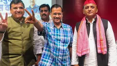 Joint presser: Kejriwal mum on Maliwal ‘assault’; ‘more important matters,’ says Akhilesh