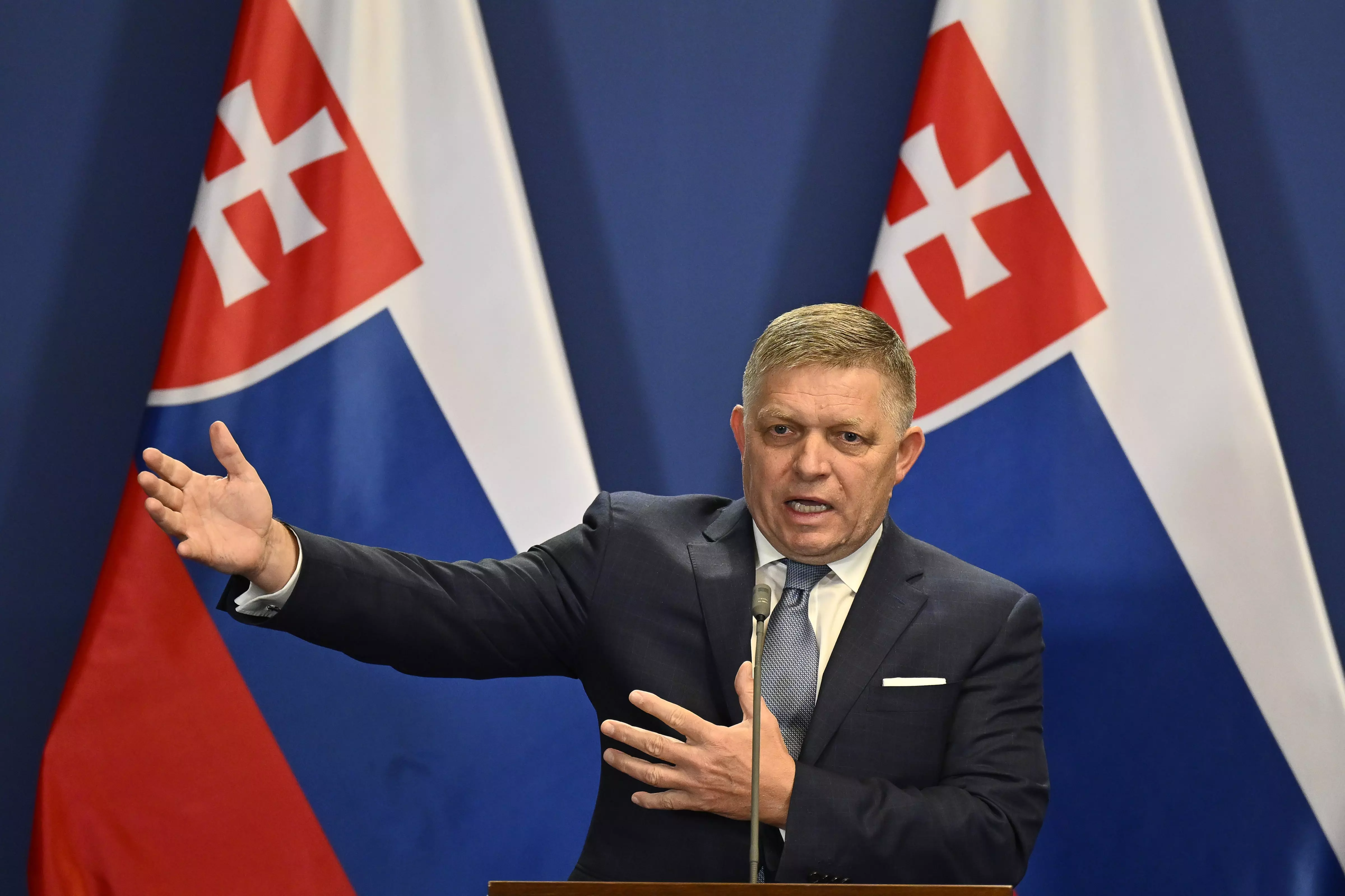 Slovakias PM Robert Fico