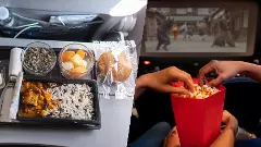 airline, theatre food