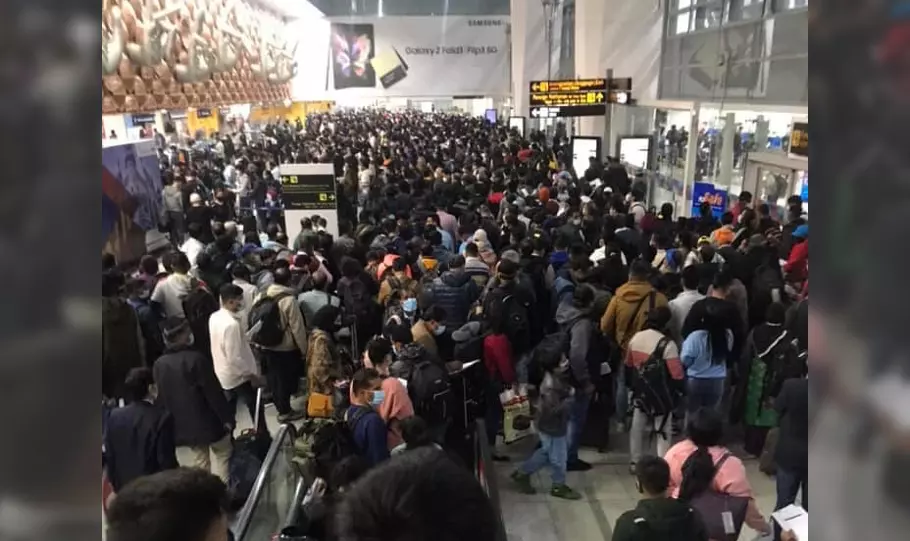 Delhi airport