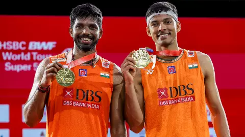 Satwiksairaj Rankireddy and Chirag Shetty