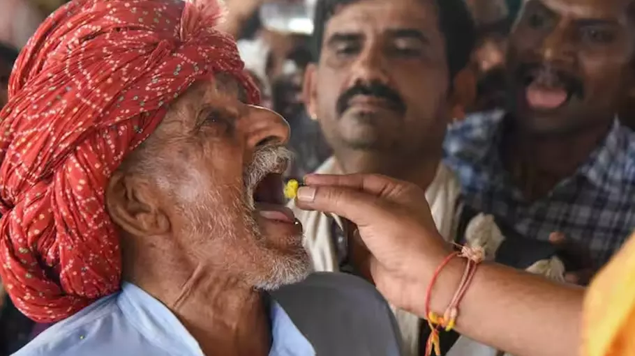 fish prasadam, Hyderabad
