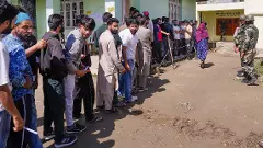 Jailed Engineer Rashids sons cast first vote in Baramulla for truth, justice