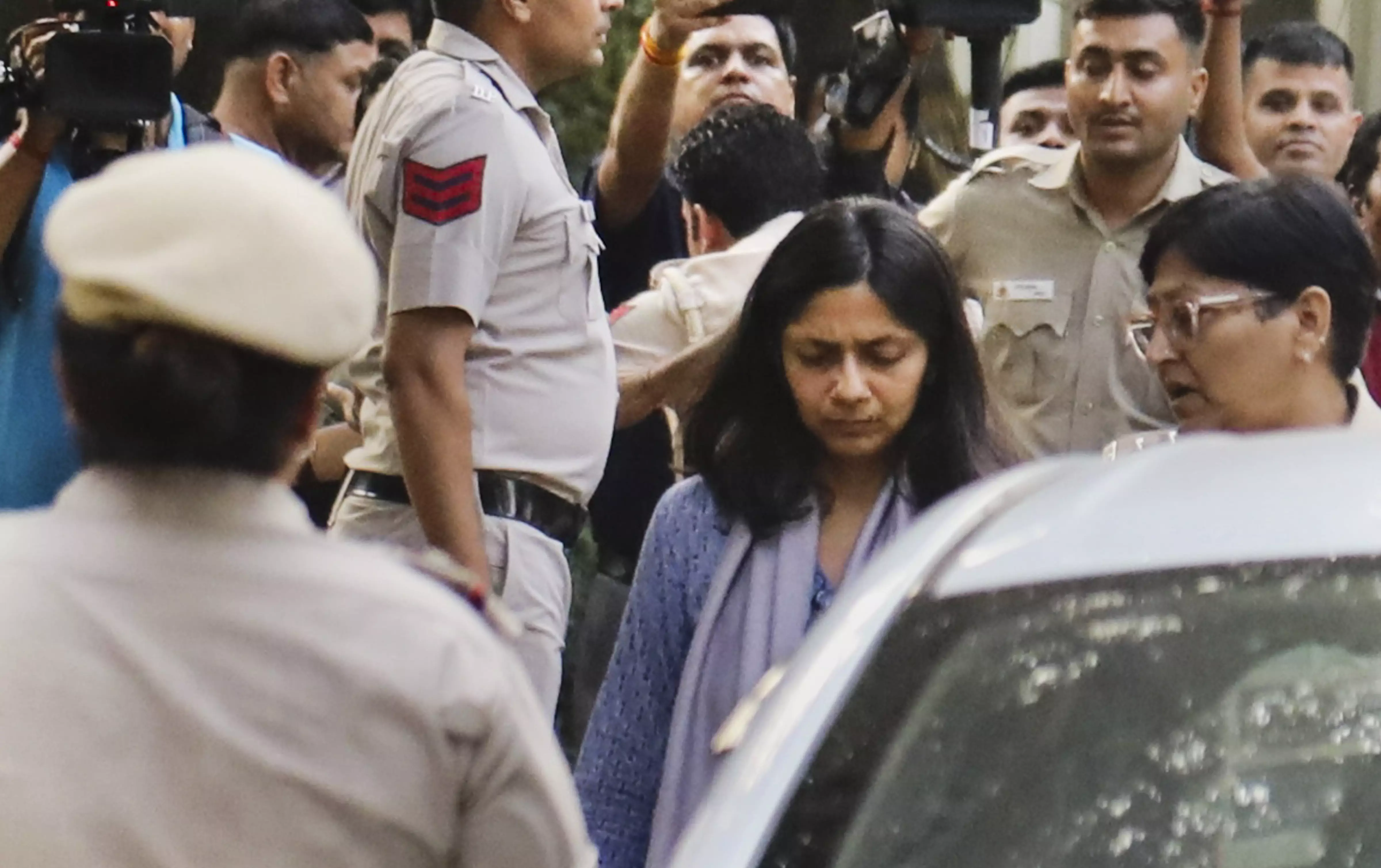 Maliwal breaks down in Delhi court, says bail to Kejriwal aide will put her life in threat