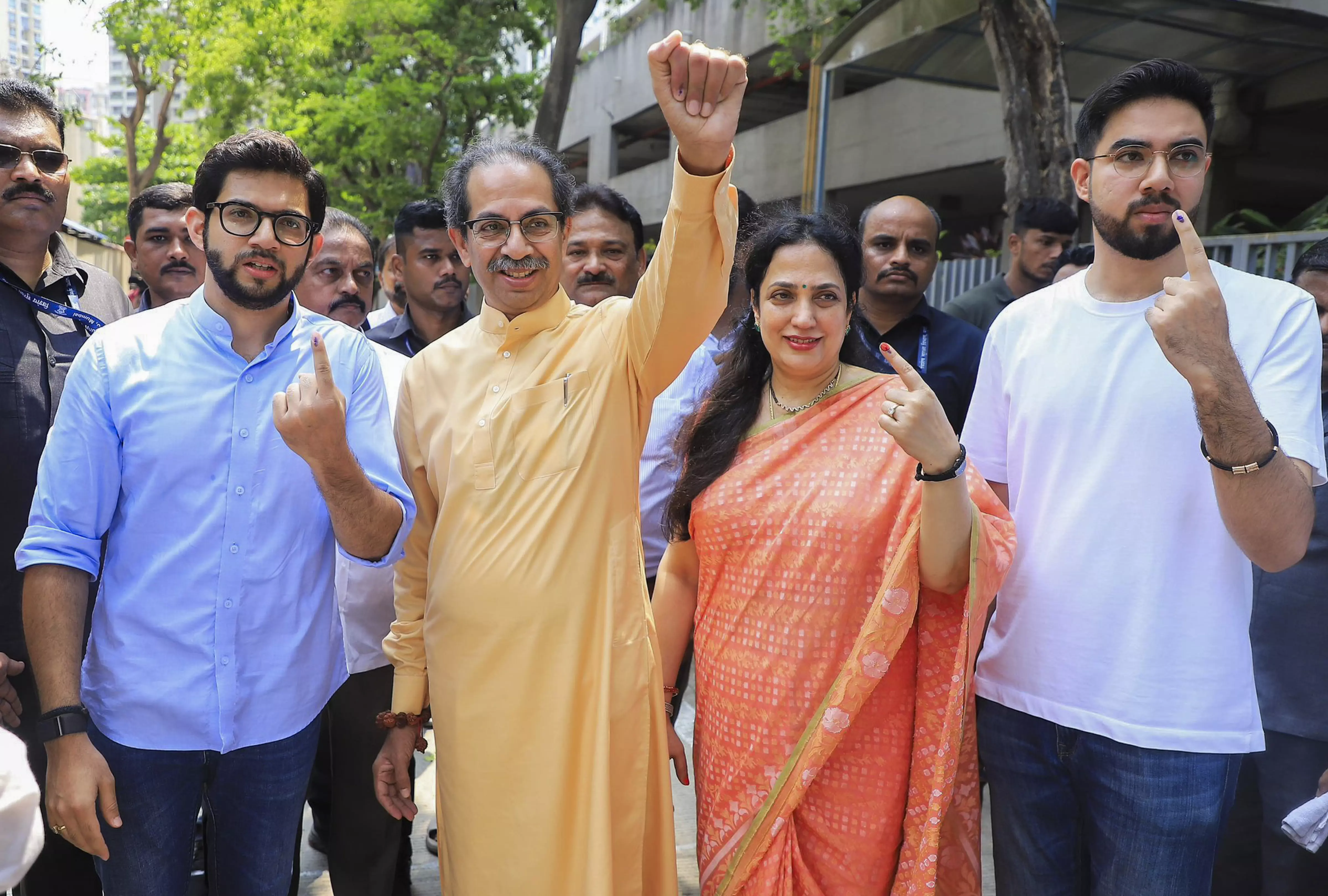 Voting process delayed deliberately in Mumbai at central govts behest, alleges Uddhav