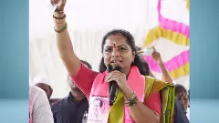 BRS leader K Kavitha