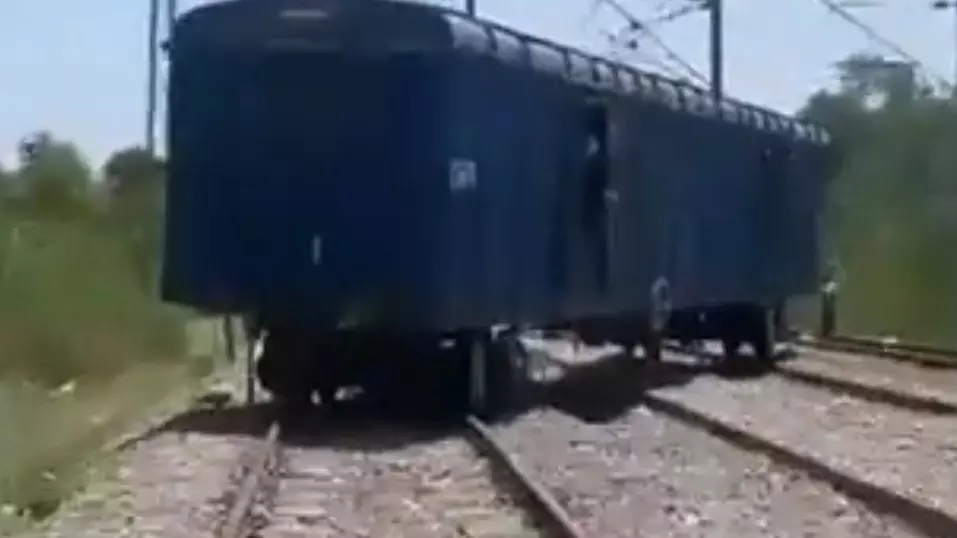 Goods train fire near Tiruvallur halts Arakkonam-Chennai services