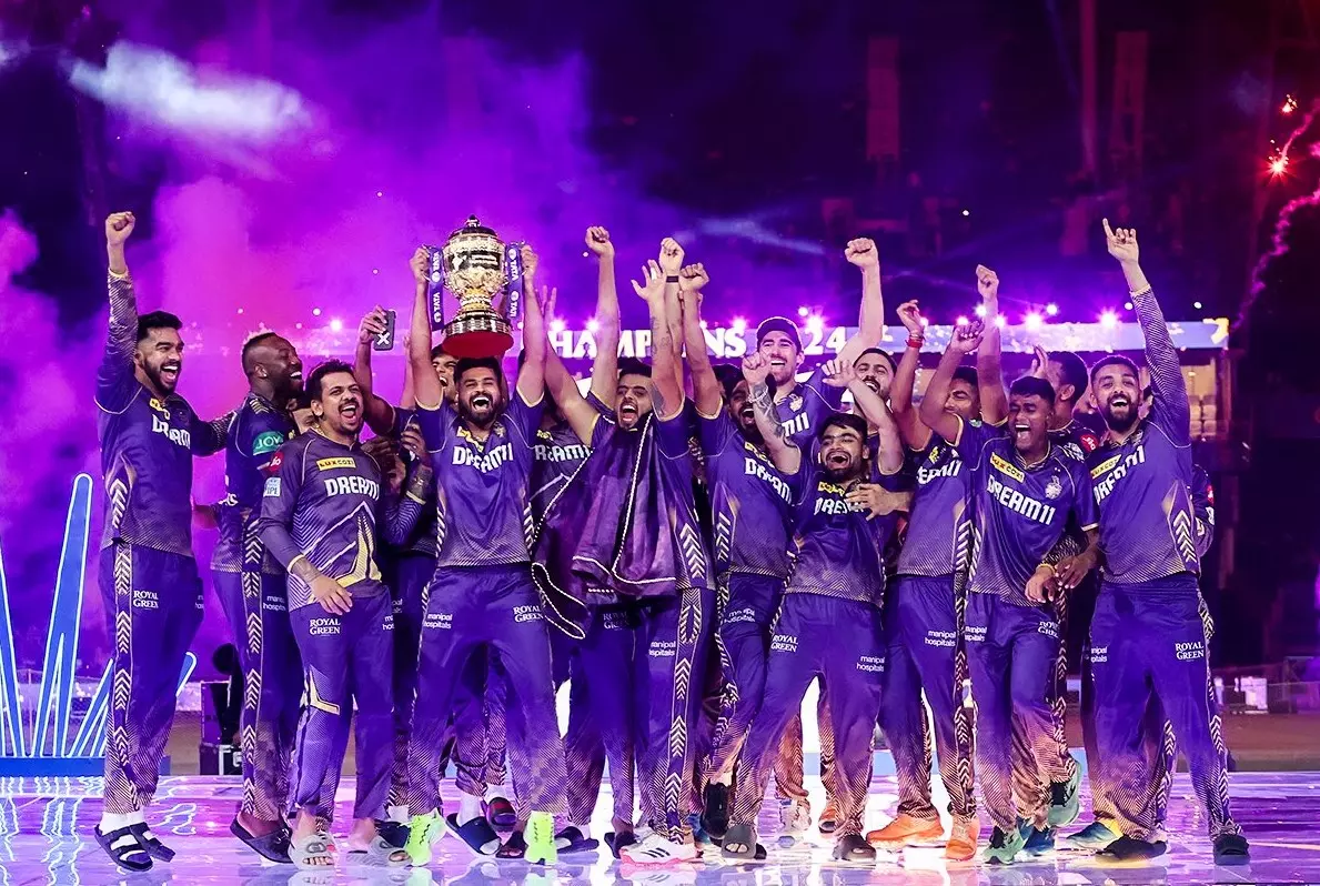 KKR crowned IPL 2024 champions after lopsided final in Chennai