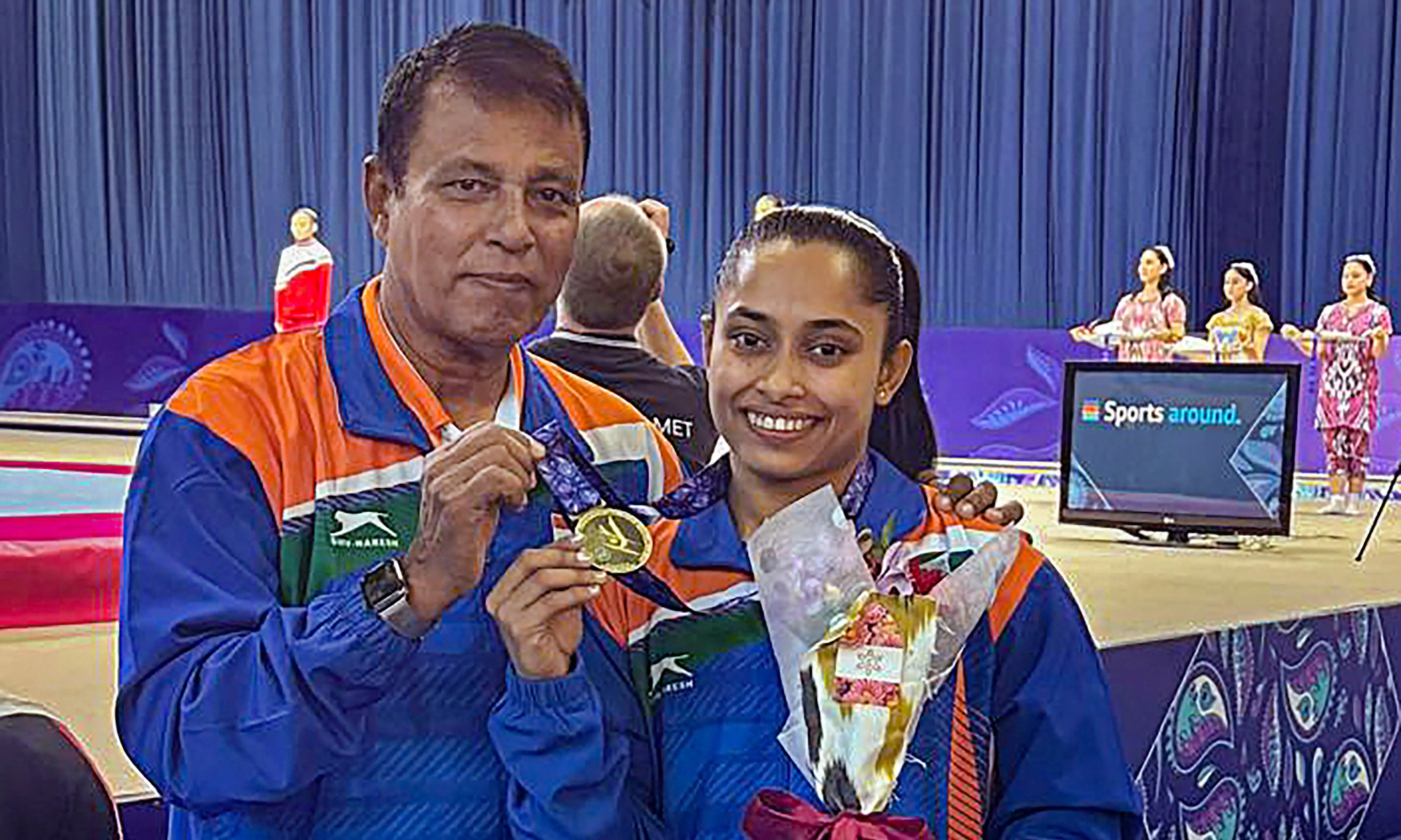 Dipa Karmakar becomes first Indian gymnast to bag gold in Asian Senior Championship