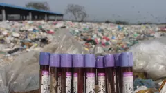 medical waste dumping