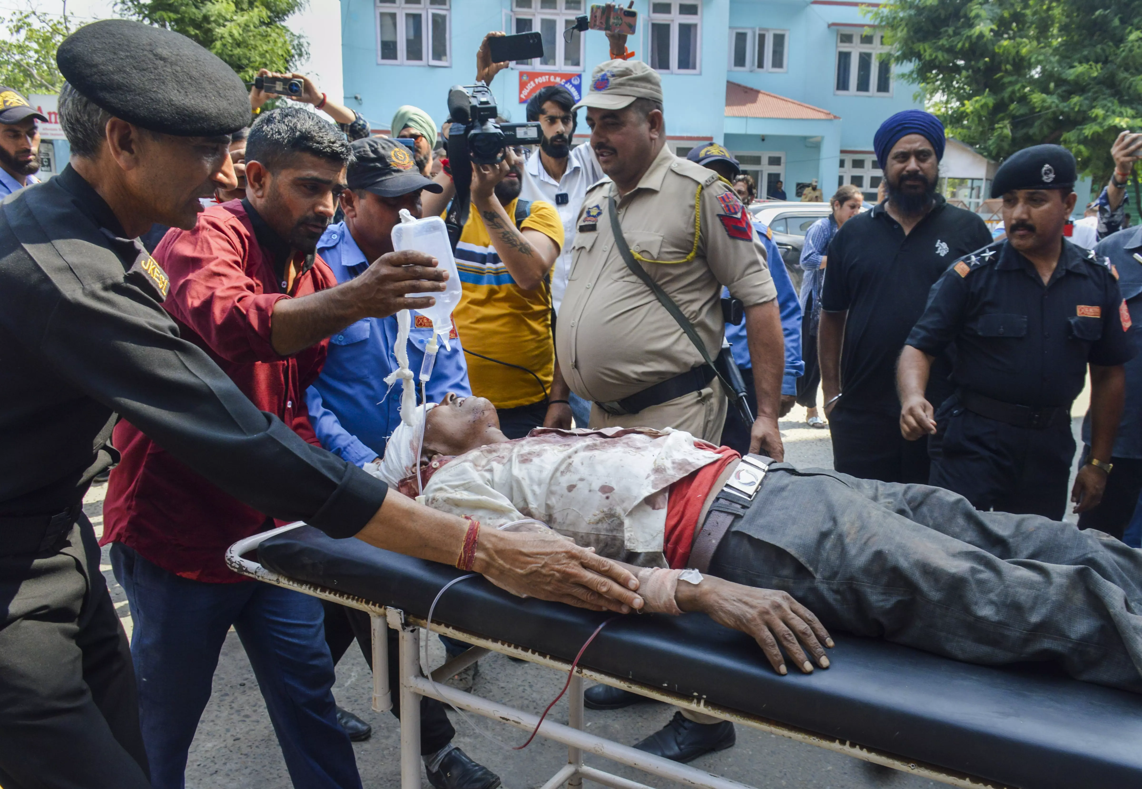 22 killed, 57 injured as bus carrying pilgrims falls into gorge in Jammu