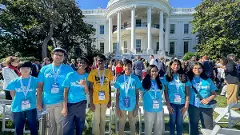 Scripps National Spelling Bee finalists, mostly Indian-American kids, visit White House