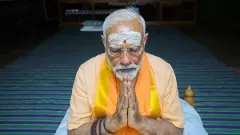 PM Modi concludes meditation in Kanyakumari, pays floral tributes to Thiruvalluvar