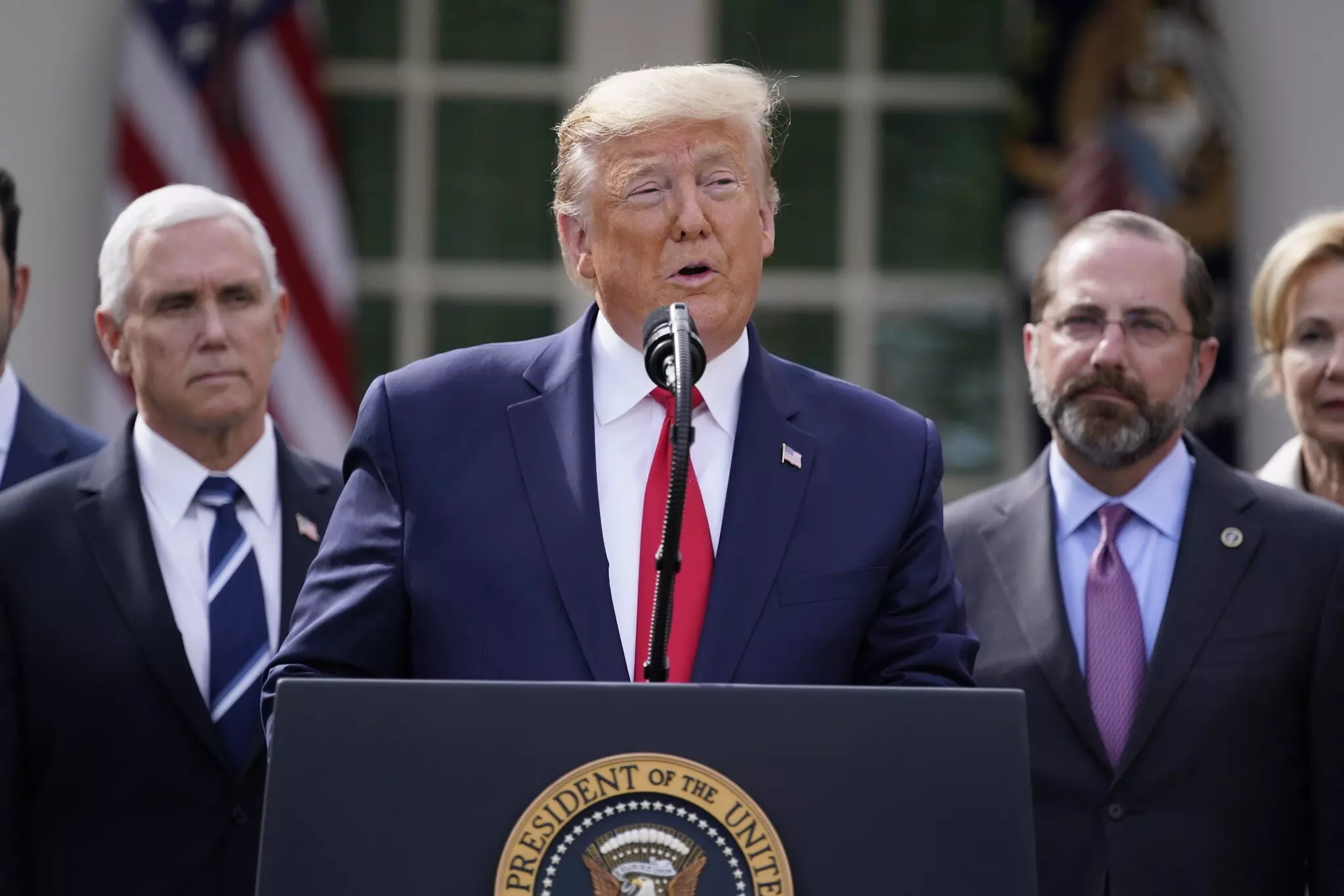 Donald Trump, national emergency, coronavirus, federal funds, $50 billion, eight weeks