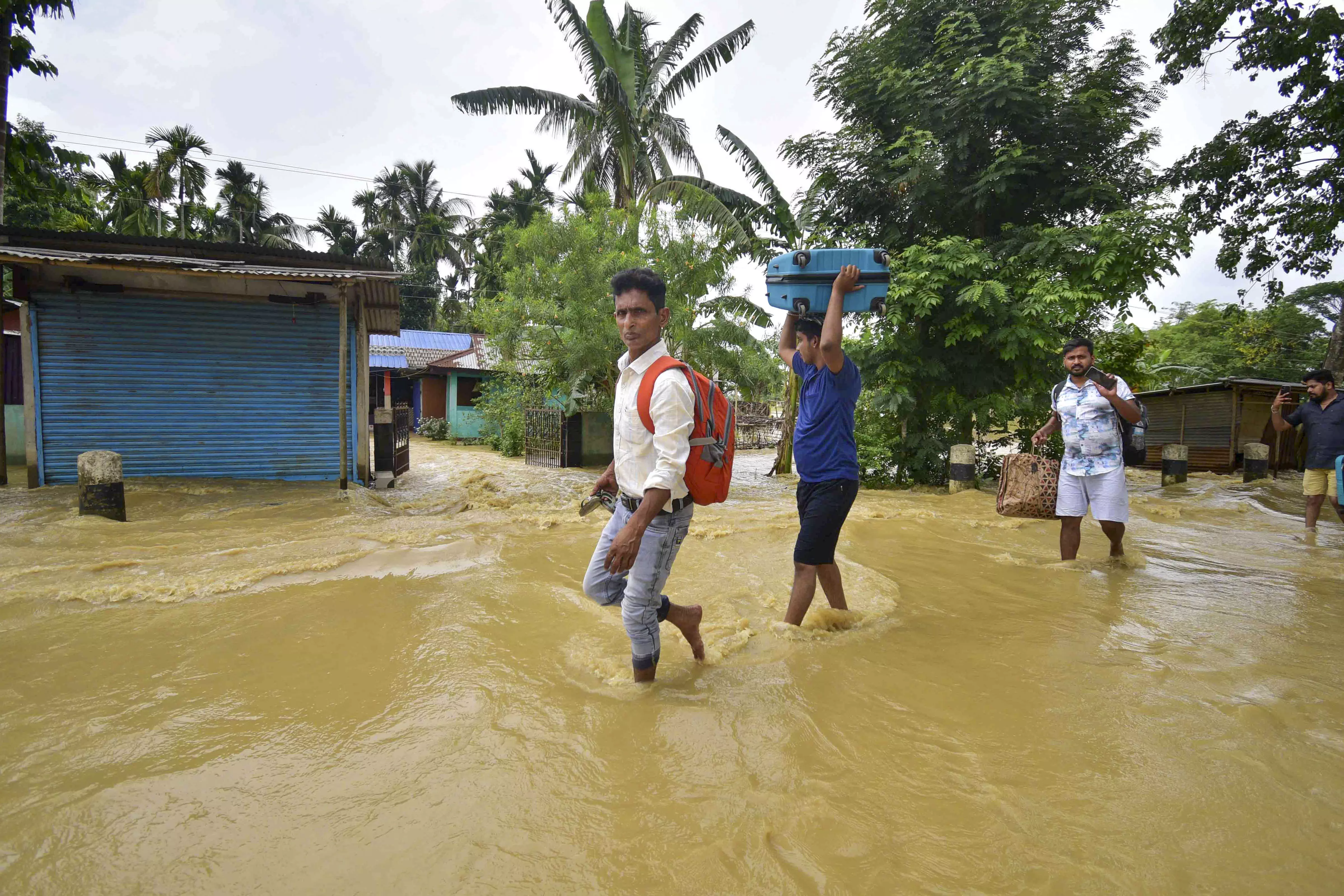 Assam floods impact 6 lakh across 10 districts