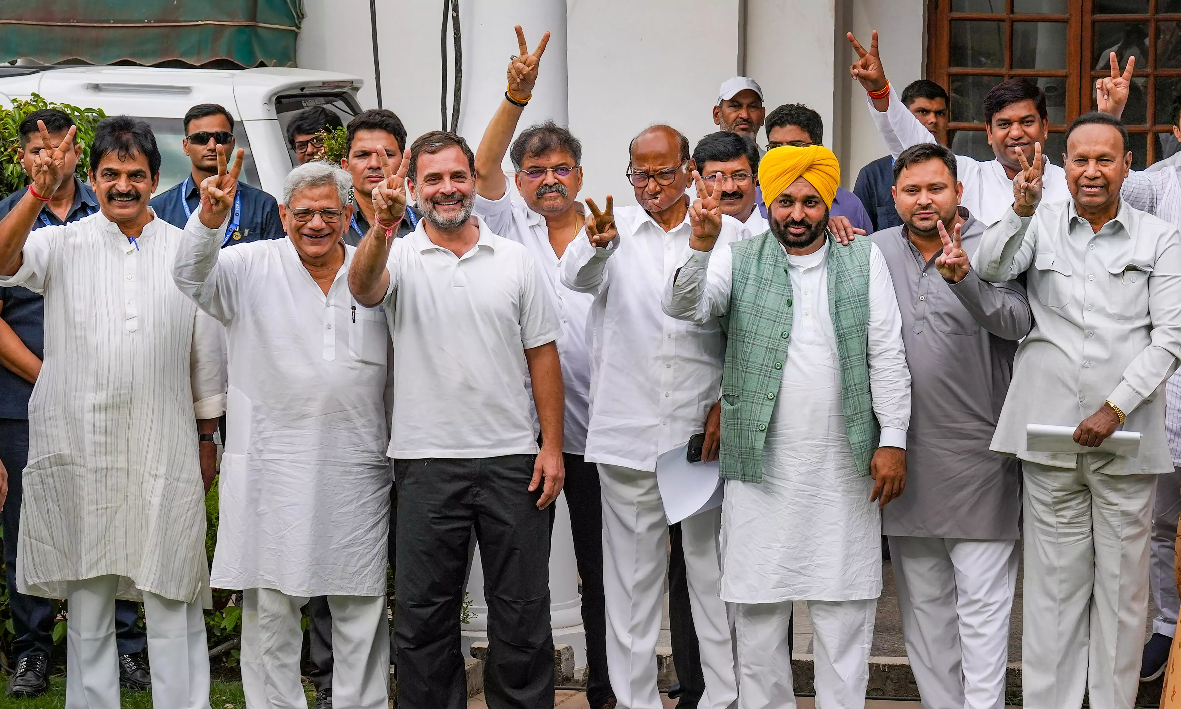 Opposition leaders reject ‘pro-BJP exit polls’, call it ‘bogus’