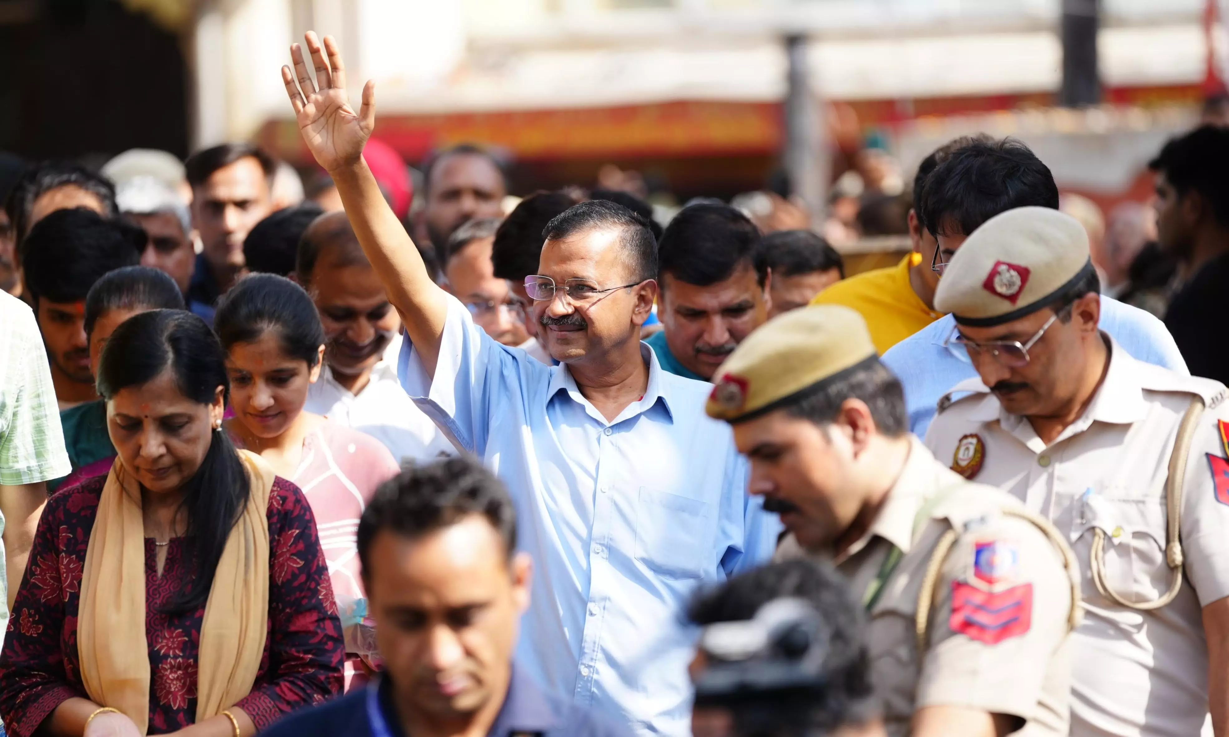 Delhi: Kejriwal returns to Tihar jail, remanded in judicial custody till June 5