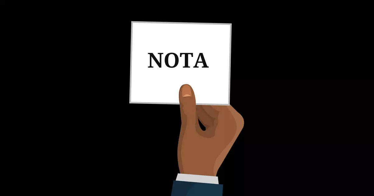 NOTA creates record in MPs Indore seat