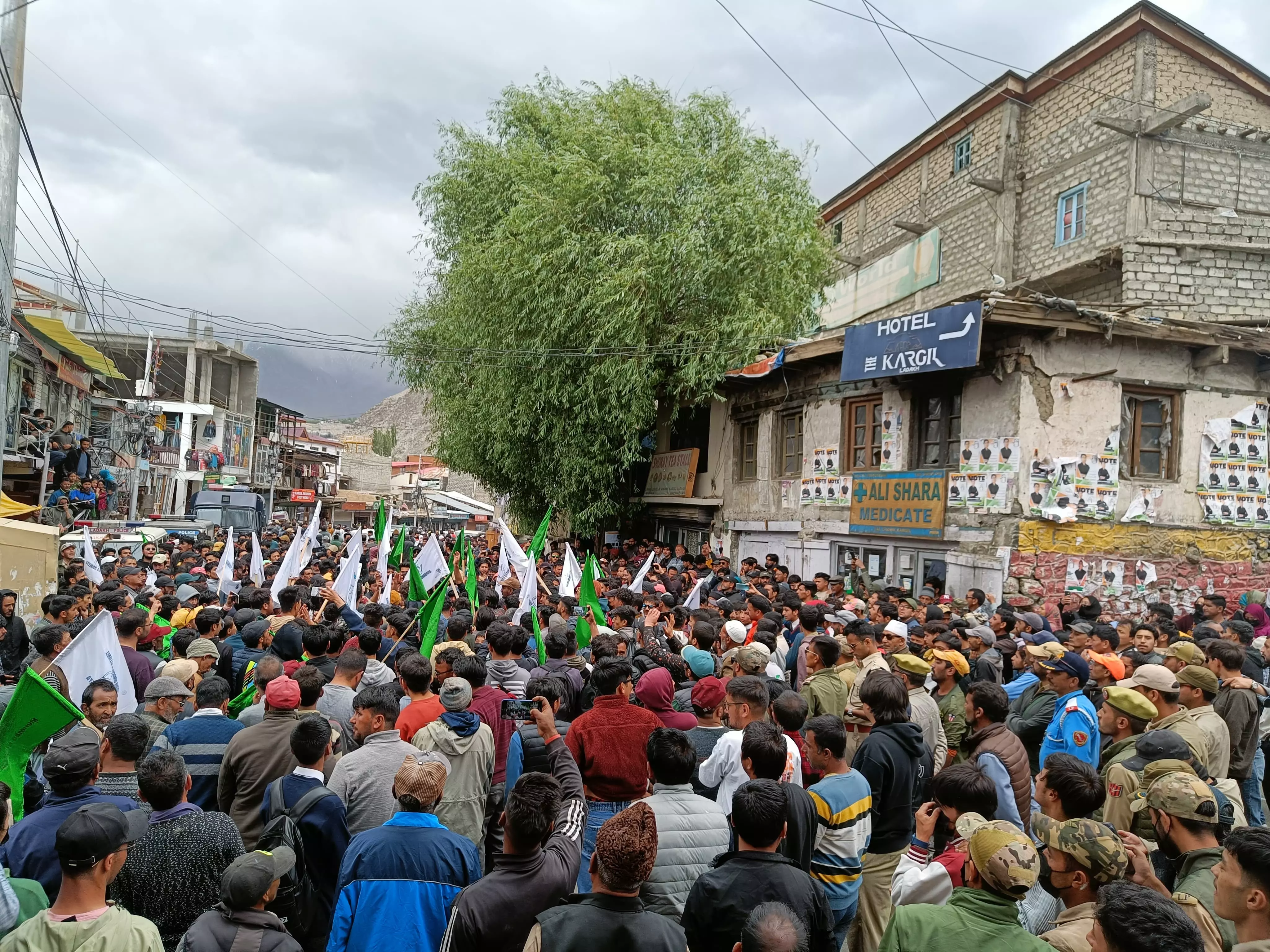 File photo of Mohammed Haneefa Jans election rally 