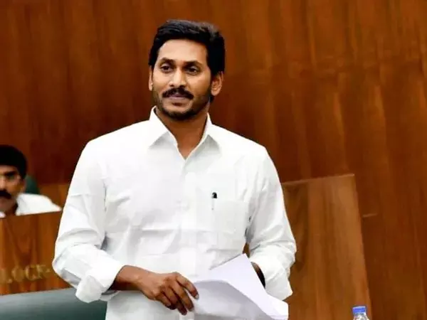 File photo of former CM Jagan Mohan Reddy.