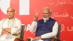 Prime Minister Narendra Modi and Defence Minister Rajnath Singh