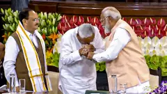 I will be with PM Modi always, affirms Nitish Kumar; hits out at INDIA bloc