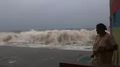Sea surge warning issued in Kerala, TN coastal areas