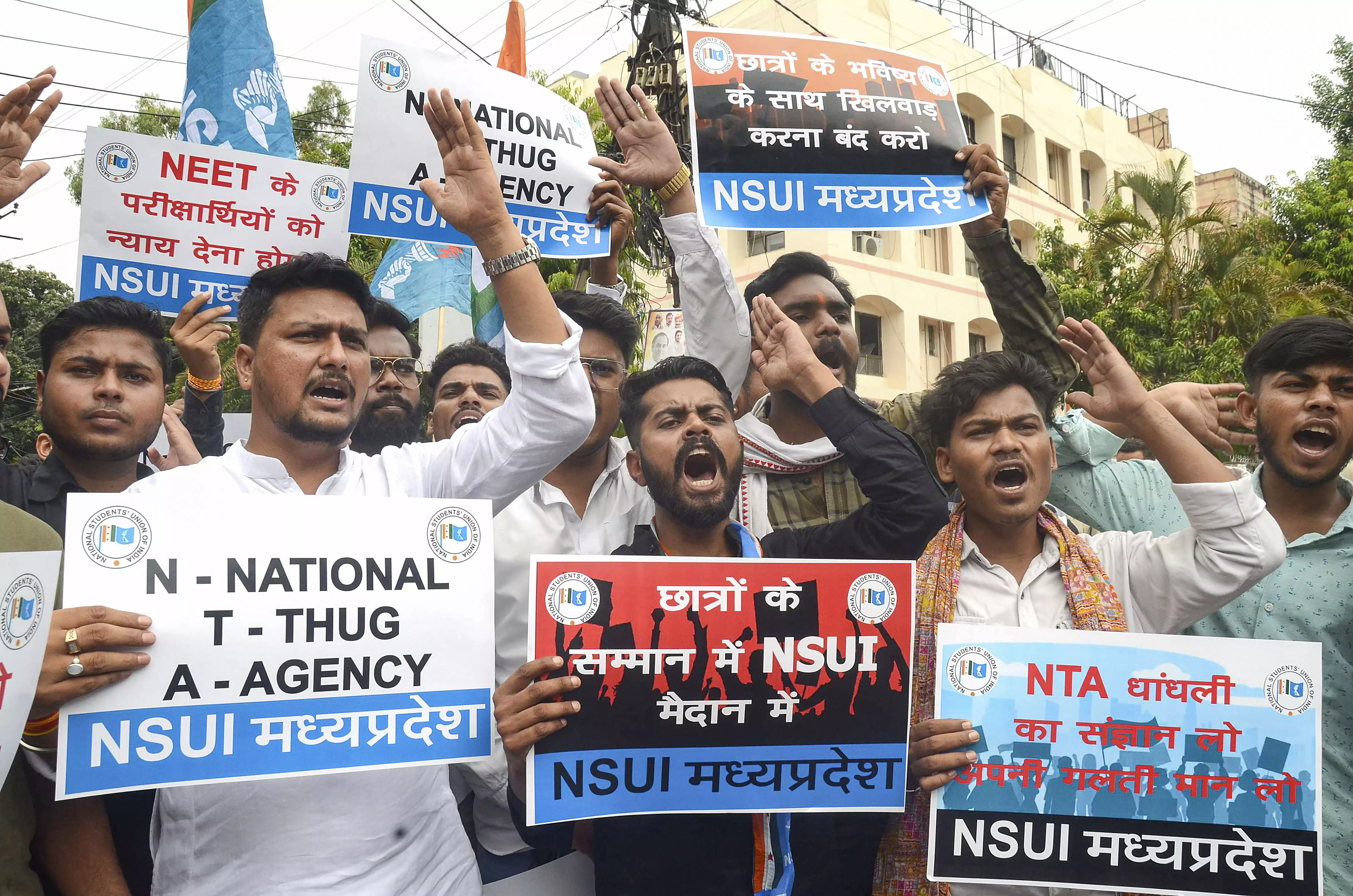 NEET: As students protest against ‘irregularities’, NTA faces all-round ...