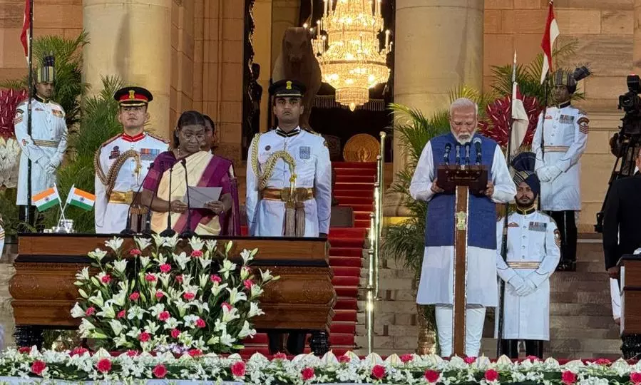 LIVE | Modi sworn in as PM for 3rd term; 5 allies get a Cabinet berth each