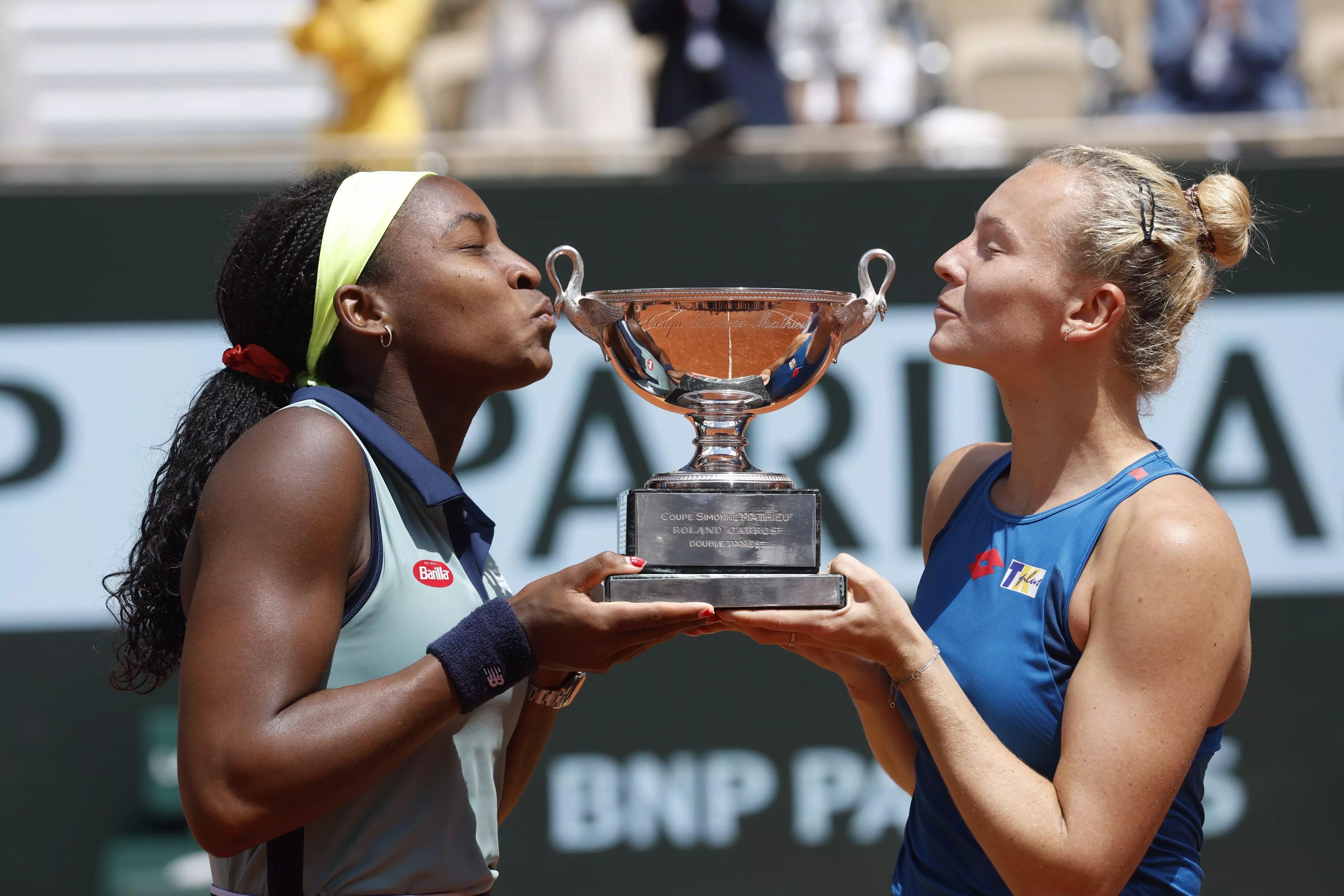 Coco Gauff wins her first Grand Slam doubles title at French Open