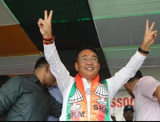 Prem Singh Tamang sworn in as Sikkim CM