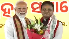 BJP tribal leader Mohan Charan Majhi sworn in as Odisha CM