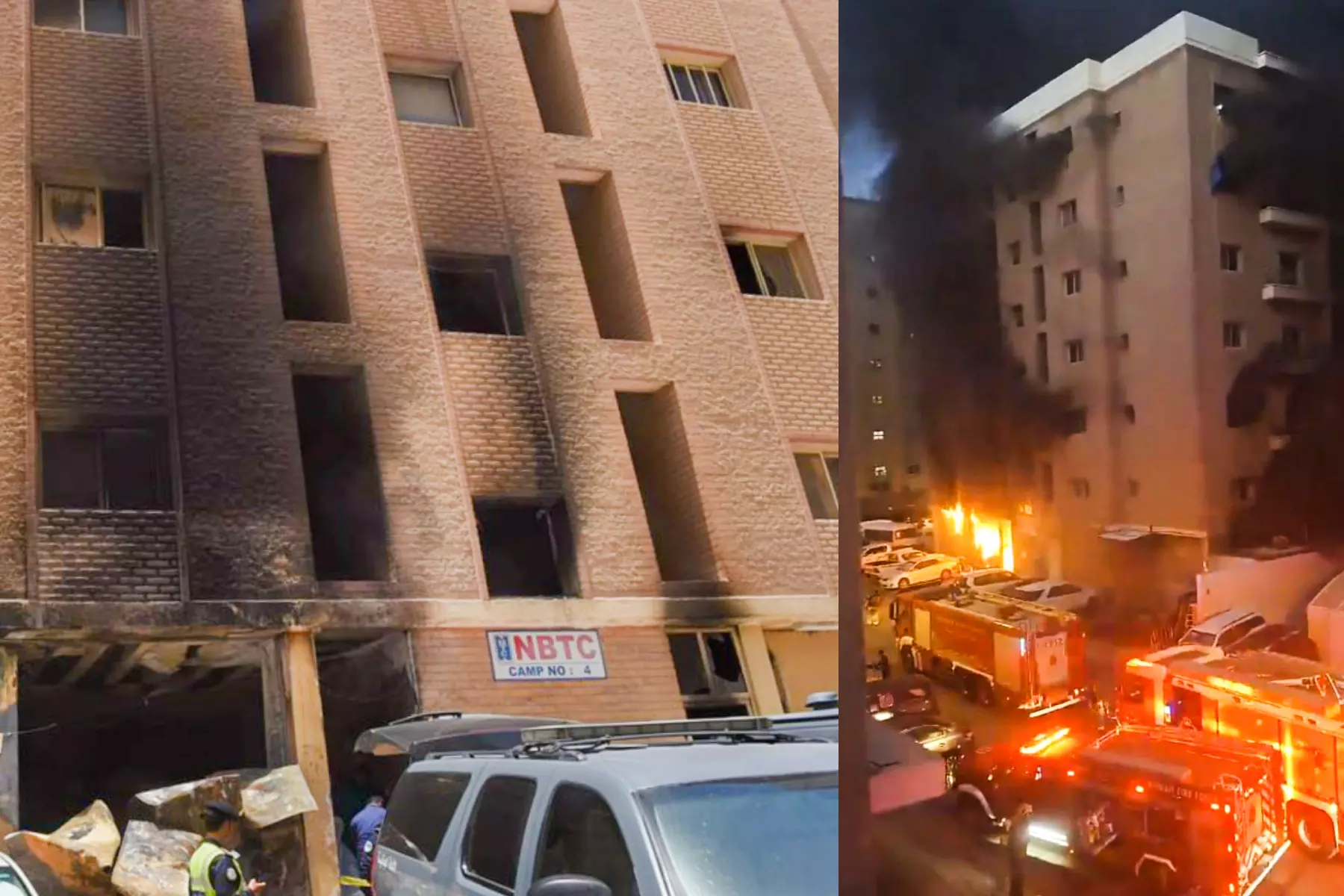 Kuwait building fire