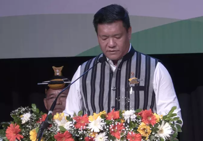 Pema Khandu takes oath as Arunachal Pradesh CM for third straight term