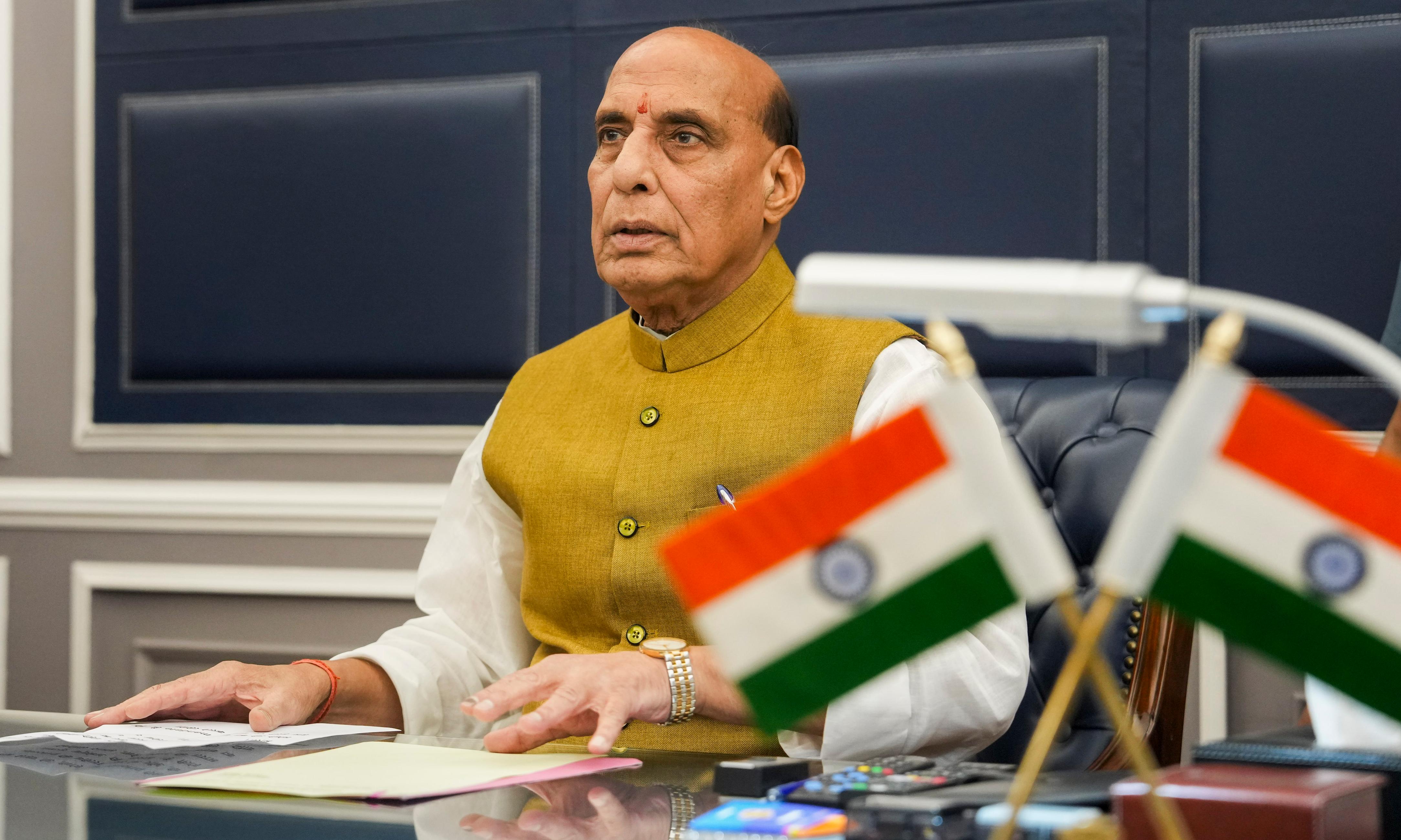 Number of terror attacks gone down significantly in J&K Rajnath