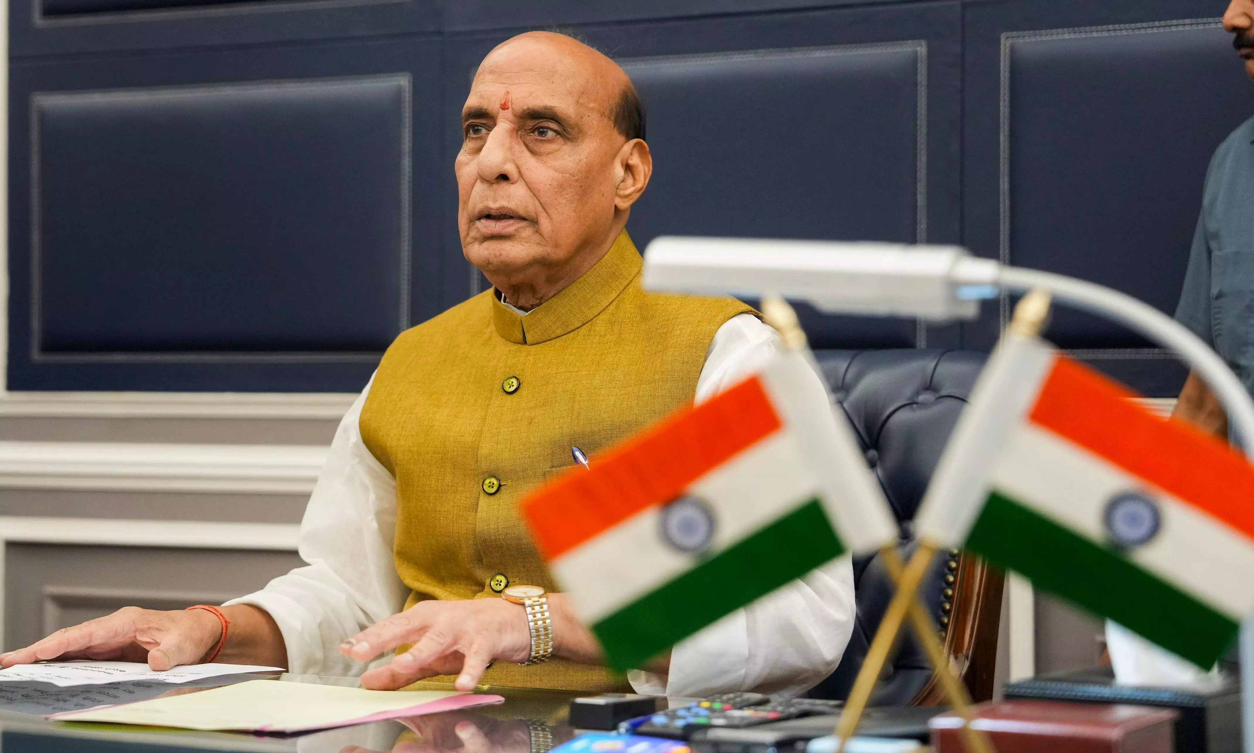 J-K incomplete without PoK, says Rajnath Singh