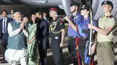 G7 Summit: PM Modi meets French President Macron, British PM Sunak